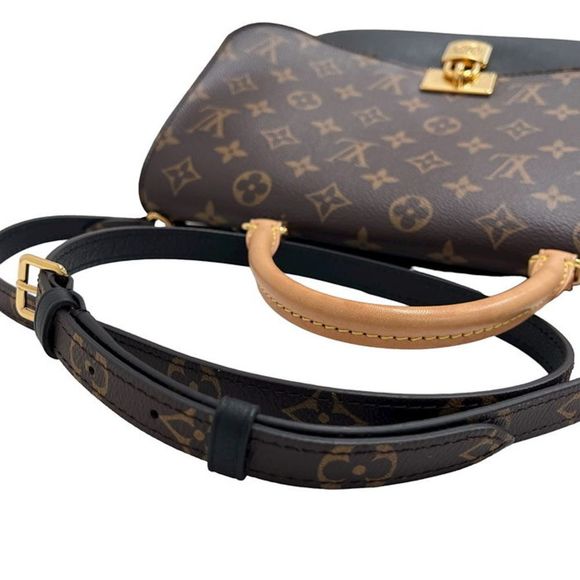 Louis Vuitton Marignan Monogram Noir Shoulder Bag - Picture 5 of 9
